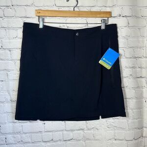 Columbia Women’s Black Tennis Skirt Skorts size 16 Omni Shield NEW